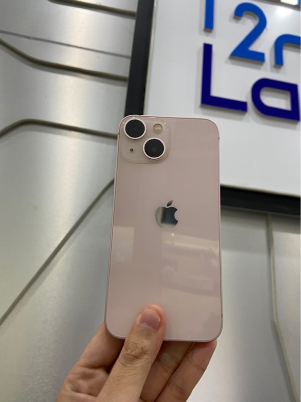 Điện thoại iPhone 13 Mini - VN/A - 128GB - Pin 100% thay new - Màu hồng - Ngoại hình: 98% - Kèm Box
