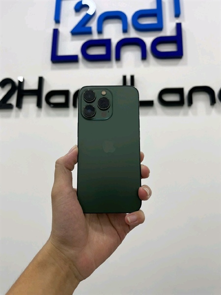 Điện thoại iPhone 13 Pro - 3J/A - 128GB - IOS 18.5 - Pin 85% - Màu xanh rêu - Ngoại hình 98% - Body