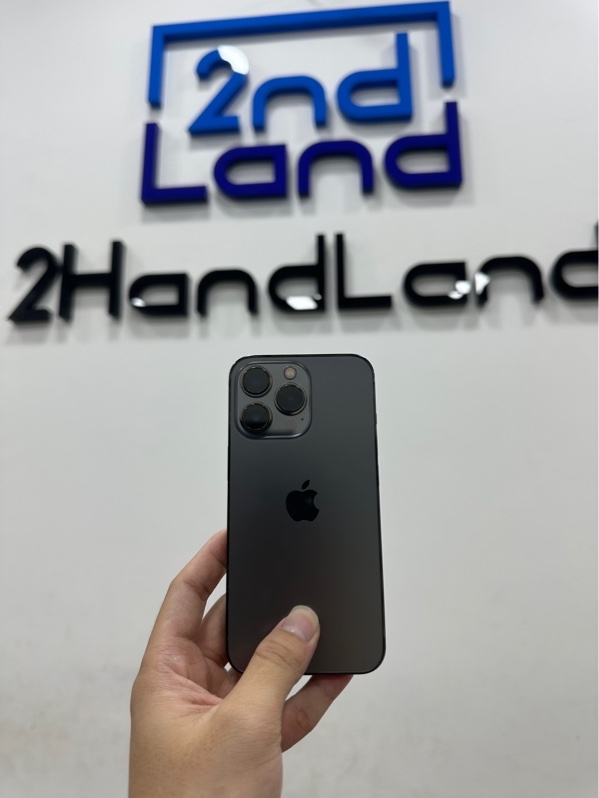Điện thoại iPhone 13 Pro - KH/A - 128GB - IOS 26.3.1 - Pin 100% thay new - Màu đen - Ngoại hình 97% - Màn ép kính - Body