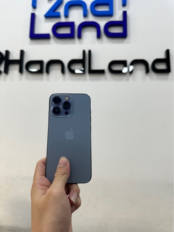 Điện thoại iPhone 13 Pro - KH/A - 256GB - IOS 26.4.1 - Pin 100% đã thay new - Màu xanh - Ngoại hình 97% - Khe sim khác màu - Body