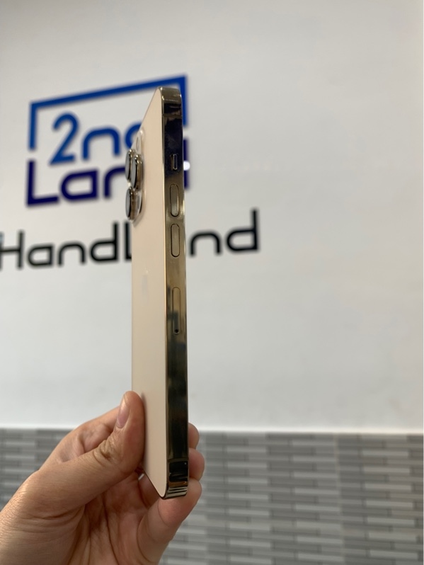 Điện thoại iPhone 13 Pro - LL/A - 128GB - IOS 26.2.1 - Màu vàng gold - Pin 100% đã thay - Ngoại hình: 97% - Body