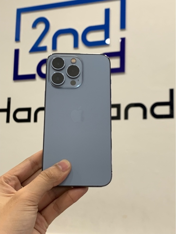 Điện thoại iPhone 13 pro - LL/A - 128gb - Màu xanh - Pin 100% đã thay - Ngoại hình: 97% - Box