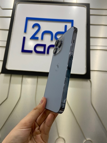 Điện thoại iPhone 13 Pro - LL/A - 128GB - Pin 84% - Màu xanh dương - Ngoại hình: 98% - Màn ép cảm - Body 1