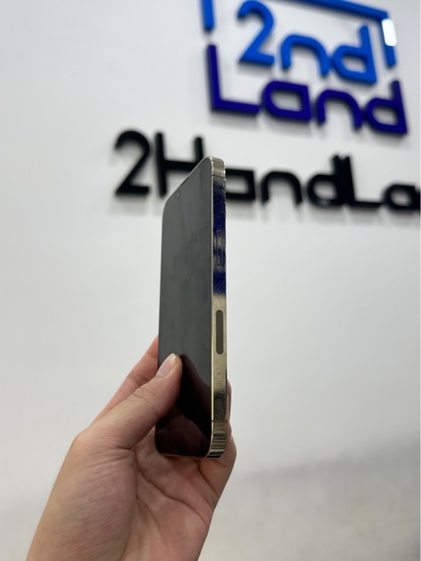 Điện thoại iPhone 13 Pro - Lock sim - LLA - 128GB - IOS 26.5.2 - Pin 87% đã thay - Màu gold - Ngoại hình 97% - Body