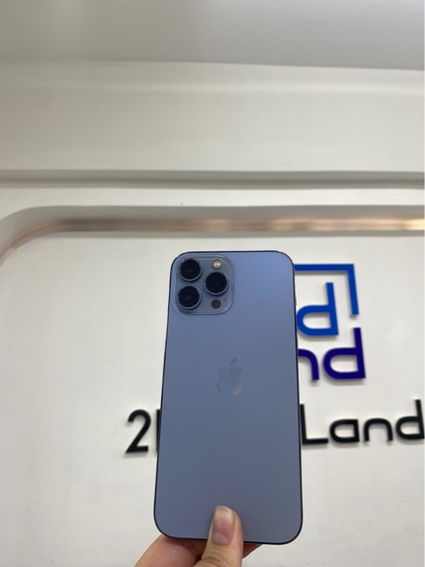 Điên thoại iPhone 13 pro max - VN/A - IOS 26.5 - 256gb - Màu xanh - Pin thay 100% - Ngoại hình 97% - Body