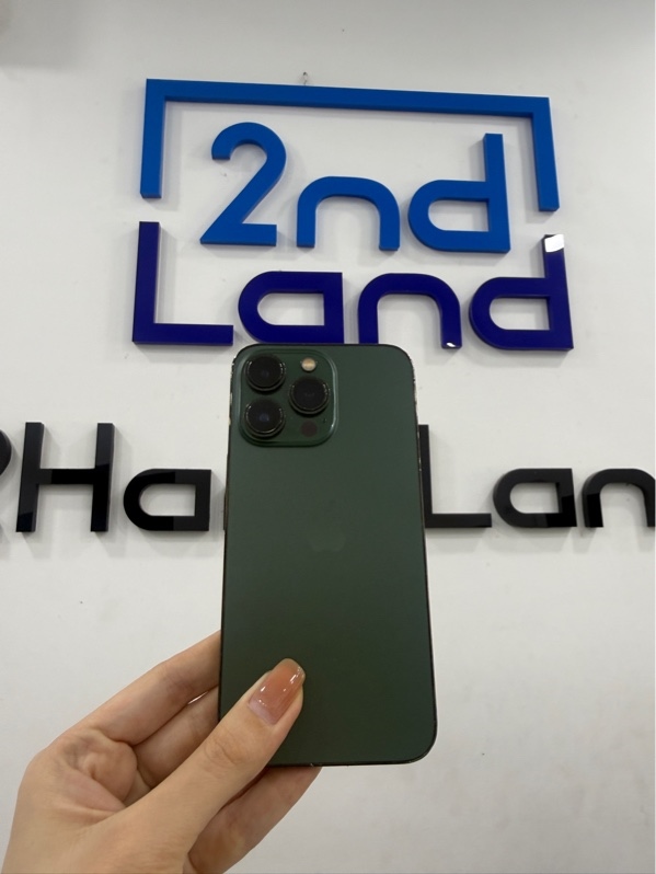 Điện thoại iPhone 13 pro - TA/A - ios 18.7.7 - 128GB - Màu xanh - Pin thay 100% - Ngoại hình 97% - Màn trầy , đánh kính , viền cam trầy , viền trầy cấn - Body