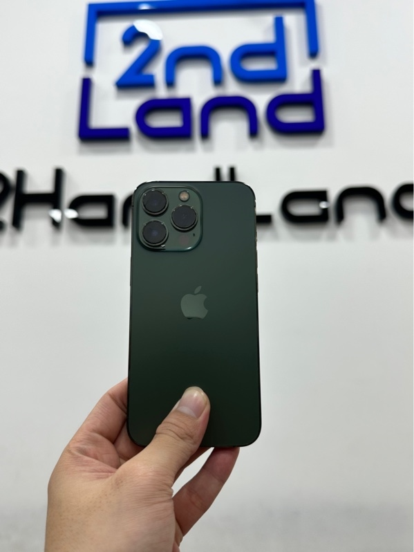 Điện thoại iPhone 13 Pro - VN/A - 128GB - IOS 26.5.2 - Pin 100% thay new - Màu xanh lá - Ngoại hình 97% - Body