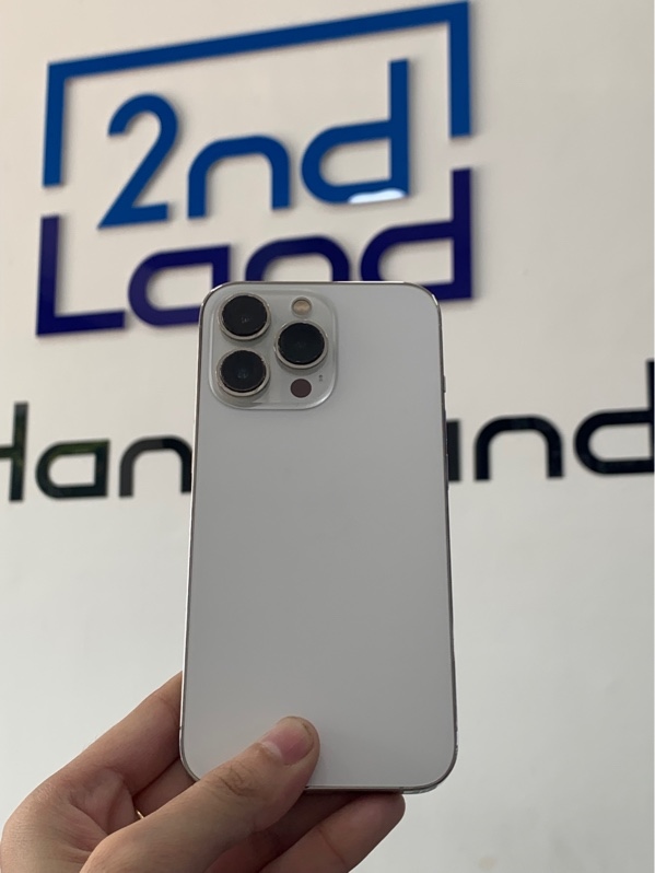 Điện thoại iPhone 13 Pro - VN/A - 128GB - Màu bạc - Pin 100% đã thay - Ngoại hình: 97% - Body
