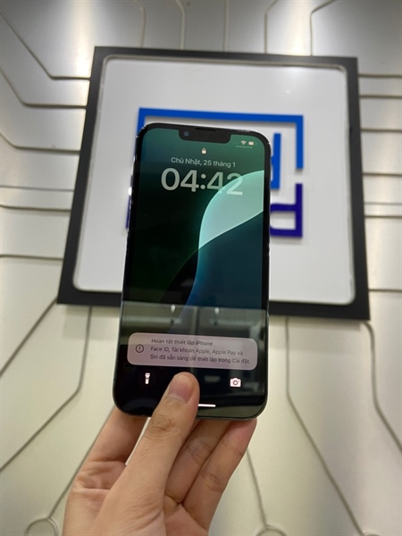 Điện thoại iPhone 13 Pro - VN/A - 128GB - Pin 83% - Màu xanh - Ngoại hình: 97% - Đã thay màn linh kiện, màn chớp - Body 3