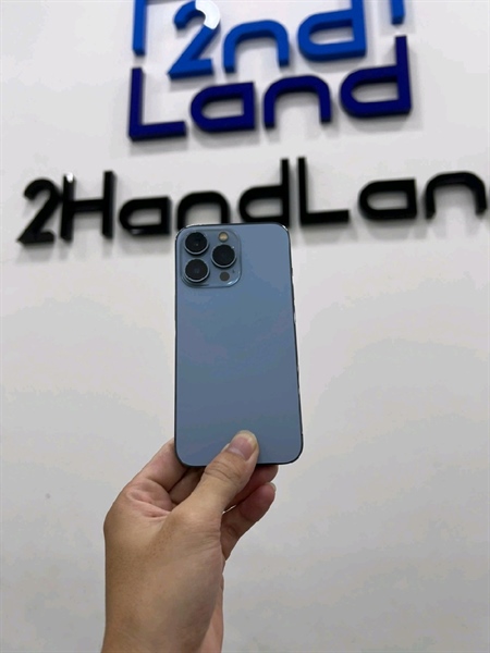 Điện thoại iPhone 13 Pro - VN/A - 512GB - IOS 17.6.1 - Pin 100% đã thay new - Màu xanh - Ngoại hình 97% - Body