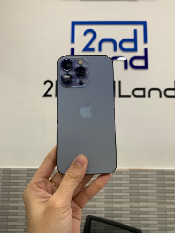 Điện thoại iPhone 13 Pro - ZA/A - 128GB - Màu xanh - Pin 100% đã thay - Ngoại hình: 98% - Body