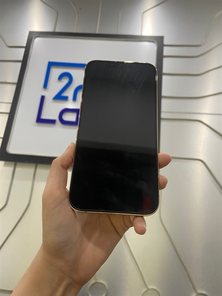 Điện thoại iPhone 13 Promax - J/A - 128GB - Sim vật lý - IOS 26 - Pin 100% thay new - Màu vàng - Ngoại hình: 98% - Body 3