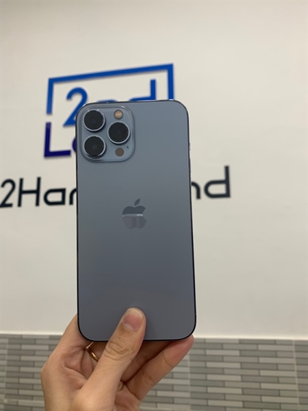 Điện thoại iPhone 13 Promax - J/A - 256GB - Màu xanh - Pin 100% đã thay - Ngoại hình: 97% - Body