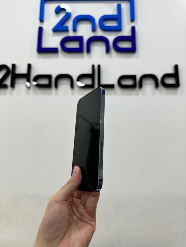 Điện thoại iPhone 13 Promax - LL/A - 128GB - IOS 26.3.1 - Pin 100% thay new - Màu xanh - Ngoại hình 97% - Đã thay màn chính hãng - Body