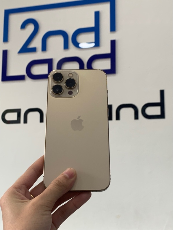Điện thoại iPhone 13 Promax - LL/A - 128GB - Màu vàng - Pin 100% đã thay - Ngoại hình: 97% - Body