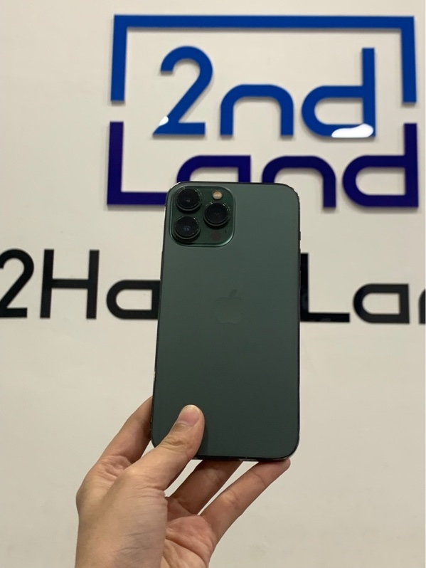 Điện thoại iPhone 13 Promax - LL/A - 128gb - Màu xanh lá - Pin 100% đã thay - Ngoại hình: 96% - Body