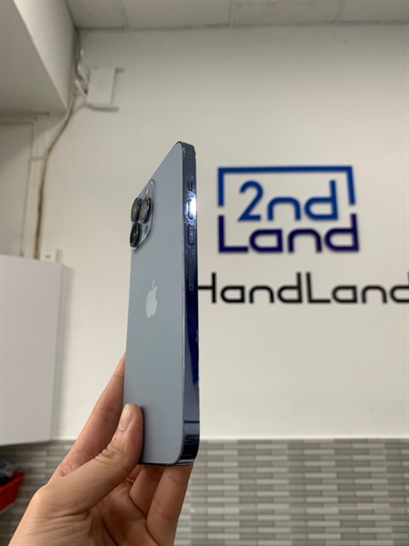 Điện thoại iPhone 13 Promax - LL/A - 128GB - Màu xanh - Pin 100% đã thay - Đã thay lưng- Ngoại hình: 97% - Body 1