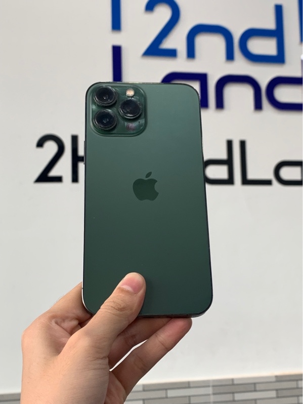 Điện thoại iPhone 13 Promax - LL/A - 128GB - Màu xanh - Pin 100% đã thay - Ngoại hình: 98% - Body