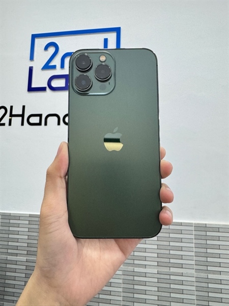 Điện thoại iPhone 13 Promax - LL/A - 256GB - Đã thay màn chính hãng - Màu xanh - Pin 100% đã thay - Ngoại hình 98% - Body