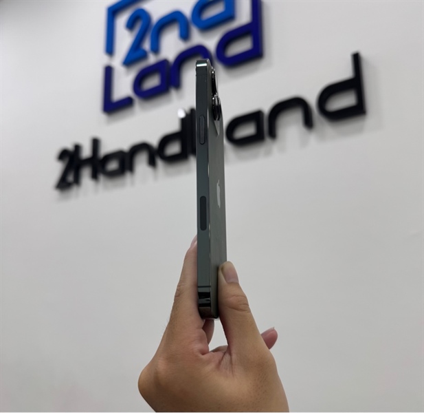 Điện thoại iPhone 13 Promax - LL/A - 256GB - IOS 26.0.1 - Pin 100% đã thay new - Màu xanh - Ngoại hình 98% - Body 1