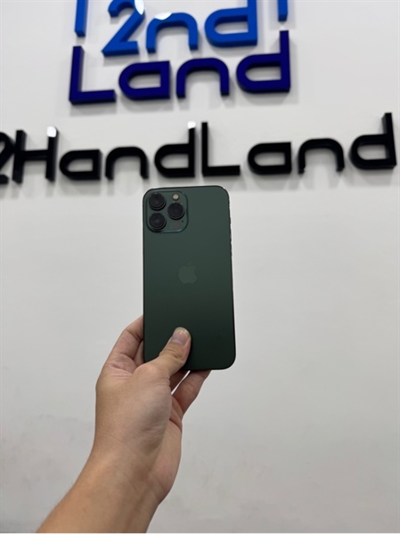 Điện thoại iPhone 13 Promax - LL/A - 256GB - IOS 26.1 - Pin 88% đã thay - Màu xanh - Ngoại hình 97% - Body
