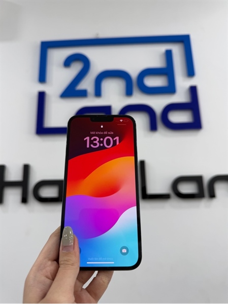 Điện thoại iPhone 13 promax - LL/A - IOS 17.2.1 - 256GB - Màu xanh - Pin 85% - Ngoại hình 98% - Kèm sạc 2
