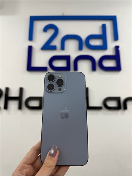 Điện thoại iPhone 13 promax - LL/A - IOS 18.3 - 128GB - Màu xanh - Pin 83% - Ngoại hình 97% - Màn ám vàng , hở sáng nhẹ - Kèm sạc