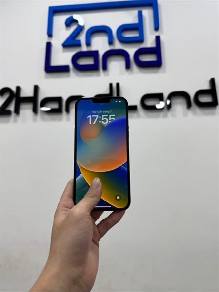 Điện thoại iPhone 13 Promax - VN/A - 128GB - IOS 16.6 - Pin 83% - Màu đen - Ngoại hình 97% - Body 3