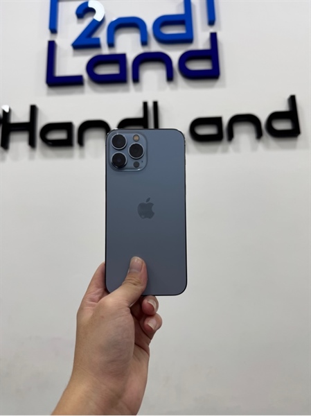 Điện thoại iPhone 13 Promax - VN/A - 128GB - IOS 26.2 - Pin 98% đã thay - Màu xanh - Ngoại hình 97% - Body