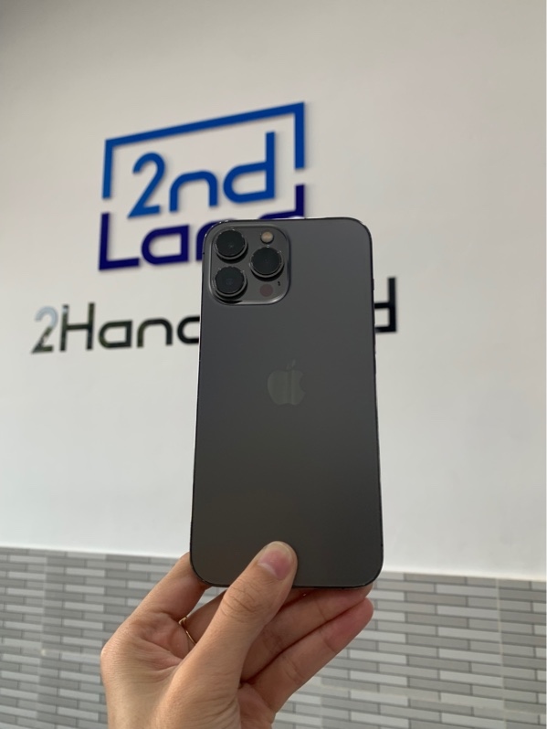 Điện thoại iPhone 13 Promax - VN/A - 128GB - Màu đen - Pin 87% đã sử dụng - Ngoại hình: 97% - Body