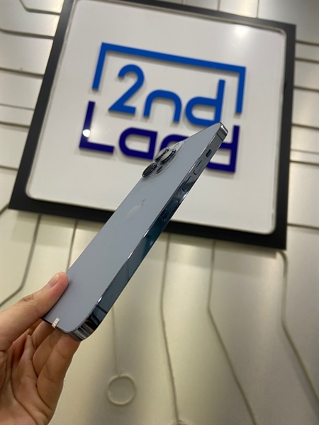 Điện thoại iPhone 13 Promax - VN/A - 128GB - Pin 100% thay linh kiện - Màu xanh dương - Ngoại hình: 97% - Màn thay linh kiện (vẫn có 120hz/oled) - Body 2