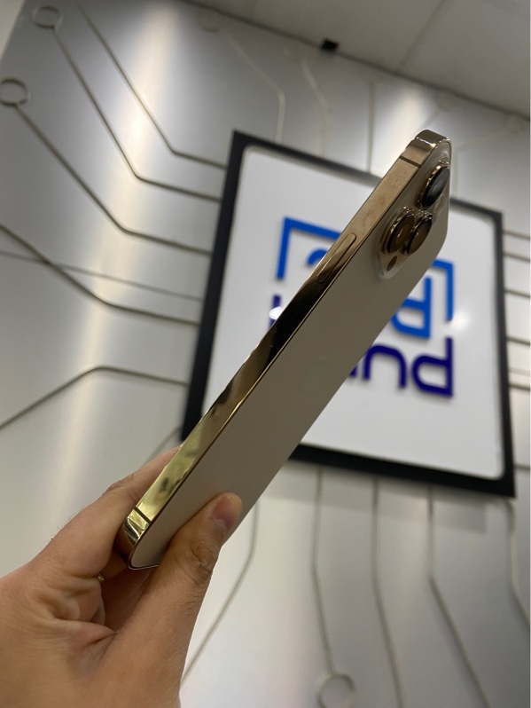Điện thoại iPhone 13 Promax - VN/A - 128GB - Pin 100% thay new - Màu vàng - Ngoại hình: 97% - Màn ám nhẹ - Body