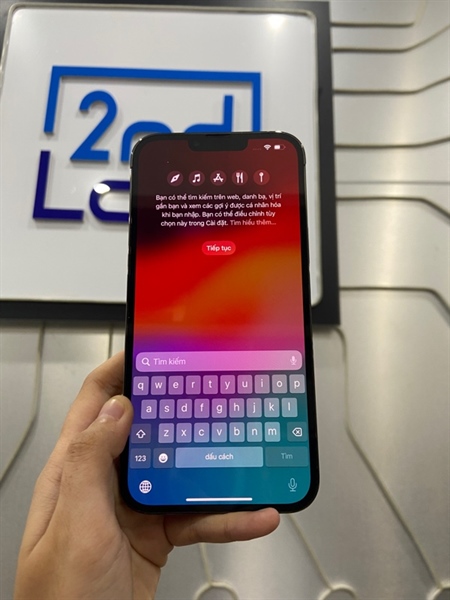 Điện thoại iPhone 13 Promax - VN/A - 128GB - Pin 83% - Màu xanh - Ngoại hình: 98% - Body 3