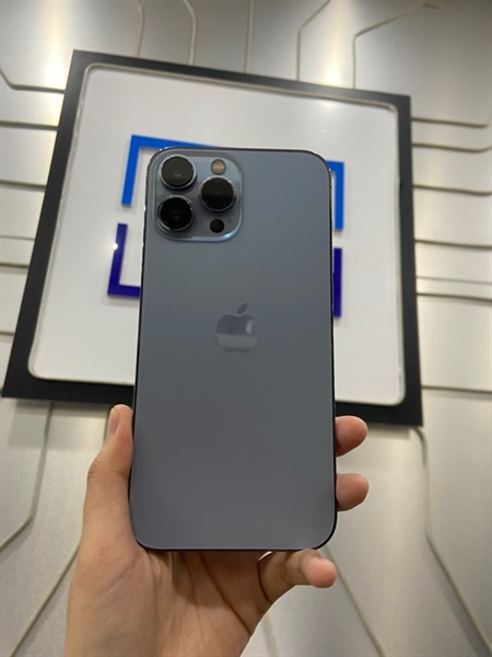 Điện thoại iPhone 13 Promax - VN/A - 128GB - Pin 84% - Màu xanh - Ngoại hình: 97% - Màn xước - Body