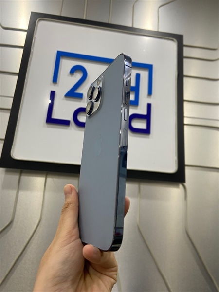 Điện thoại iPhone 13 Promax - VN/A - 128GB - Pin 84% - Màu xanh - Ngoại hình: 97% - Màn xước - Body 1