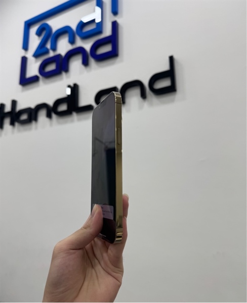 Điện thoại iPhone 13 Promax - VN/A - 256GB - IOS 18.6.2 - Pin 100% đã thay - Màu Gold - Ngoại hình 97% - Body 1