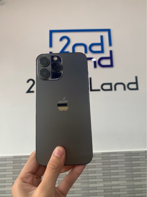 Điện thoại iPhone 13 Promax - VN/A - 256GB - Màu đen - Pin 100% đã thay - Ngoại hình: 98% - Body