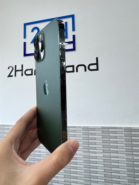 Điện thoại iPhone 13 Promax - VN/A - 256GB - Màu xanh lá - Pin 100% đã thay - Ngoại hình 98% - Body 1