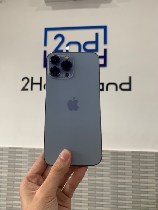 Điện thoại iPhone 13 Promax - VN/A - 256GB - Màu xanh - Pin 100% thay chính hãng - Ngoại hình: 97% - Body