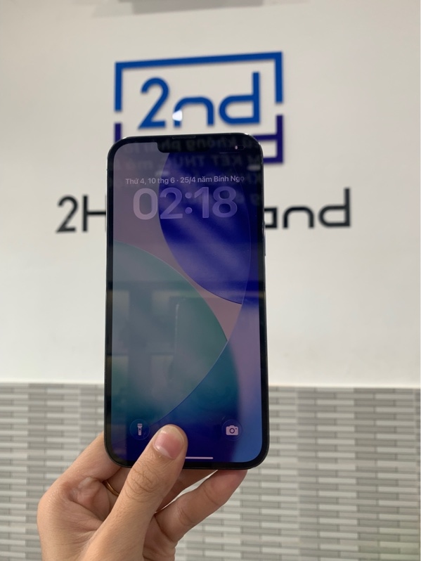Điện thoại iPhone 13 Promax - VN/A - 256GB - Màu xanh - Pin 100% thay chính hãng - Ngoại hình: 97% - Body