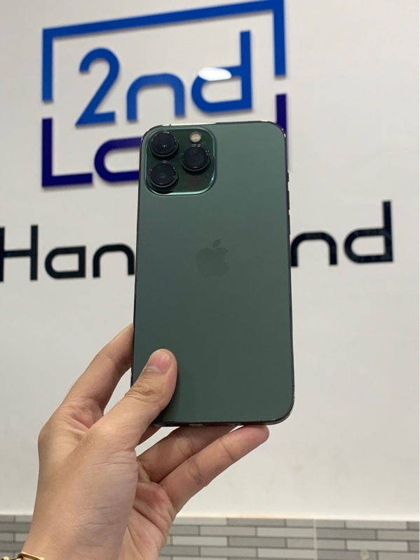 Điện thoại iPhone 13 Promax - VN/A - 256GB - Màu xanh - Pin 89% - Ngoại hình: 97.5% - Body