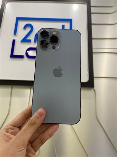 Điện thoại iPhone 13 Promax - VN/A - 256GB - Pin 100% thay new - Màu xanh - Ngoại hình: 97% - Body