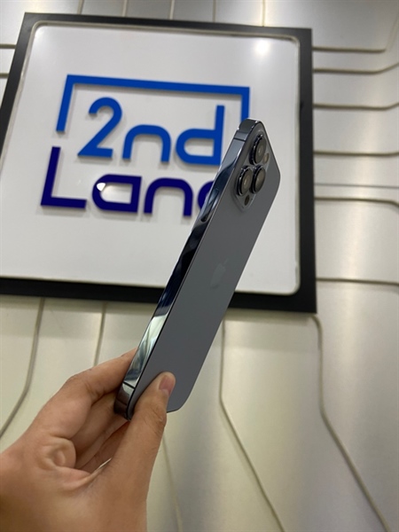 Điện thoại iPhone 13 Promax - VN/A - 256GB - Pin 100% thay new - Màu xanh - Ngoại hình: 97% - Body 2