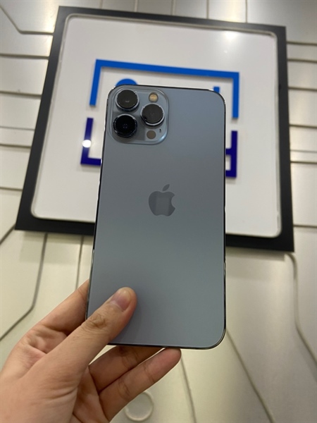 Điện thoại iPhone 13 ProMax - VN/A - 256GB - Pin 100% thay new - Màu xanh - Ngoại hình: 98% - Body