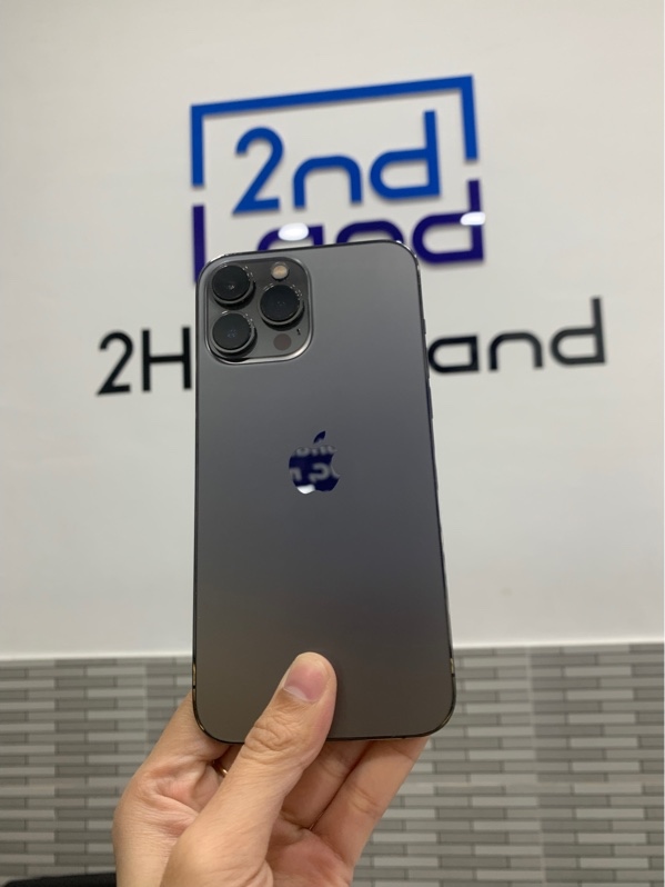 Điện thoại iPhone 13 Promax - VN/A - 512GB - Màu xám - Pin 95% chu kì sạc 107 lần - Ngoại hình: 98% - Body