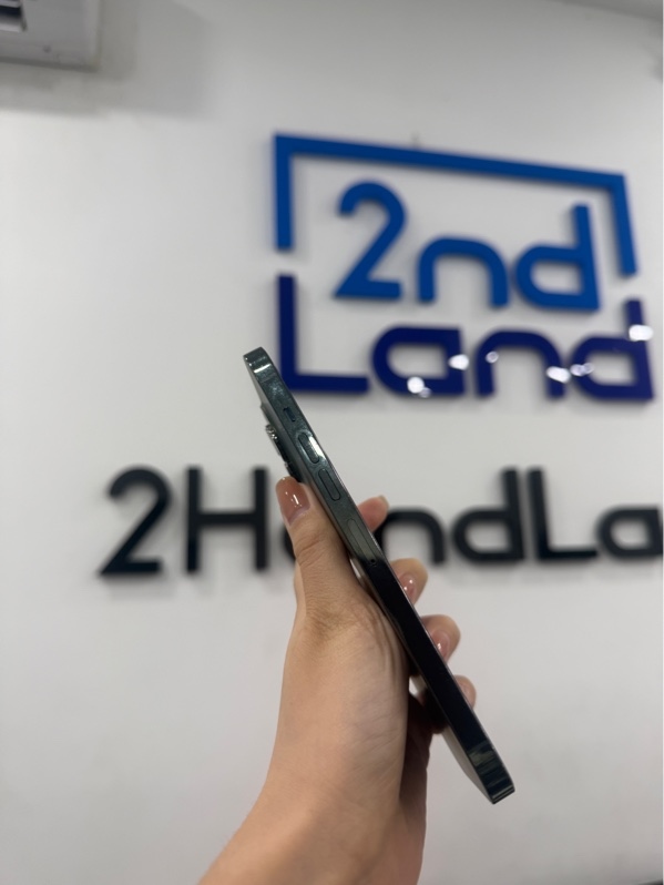 Điện thoại iPhone 13 promax - VN/A - IOS 18.0.1 - 128GB - Màu xanh lá - Pin thay 100% - Ngoại hình 97% - Viền xước nhiều - Kèm Box