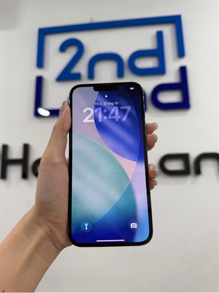 Điện thoại iPhone 13 promax - VN/A - IOS 26.0.1 - 128GB - Màu xanh - Pin thay 100% - Ngoại hình 97% - Cấn viền - Kèm Box 2