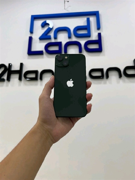 Điện thoại iPhone 13 - VN/A - 128GB - IOS 17.5 - Pin 100% - Màu xanh rêu - Ngoại hình 98% - Box
