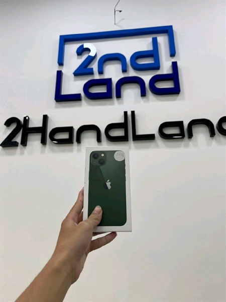 Điện thoại iPhone 13 - VN/A - 128GB - IOS 17.5 - Pin 100% - Màu xanh rêu - Ngoại hình 98% - Box 3