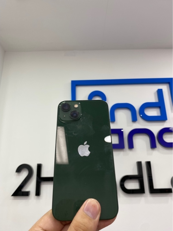 Điện thoại iPhone 13 - VN/A - 128GB - IOS 18.7.8 - Pin: 95% - Màu xanh lá - Ngoại hình: 97% - Trầy xước, đánh kính - Body